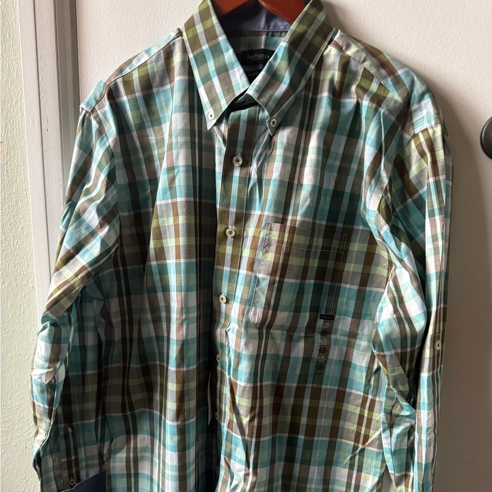 Van Heusen Men's Plaid Shirt